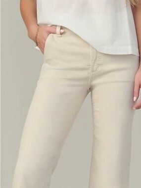 Joe's Jeans The Molly High Rise Flare in Beige